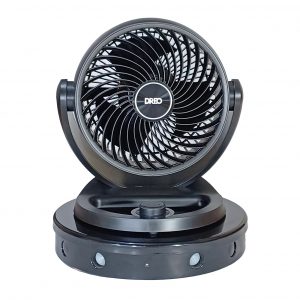 The fan controlled by the robot